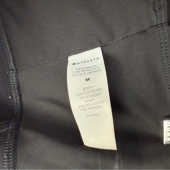 Athleta Ace Tennis Skort 13.5” Shorts Skirt Medium Black - Picture 11 of 11